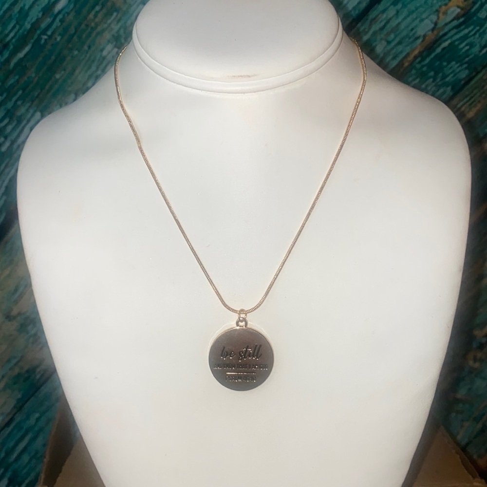 Be Still Gold Necklace